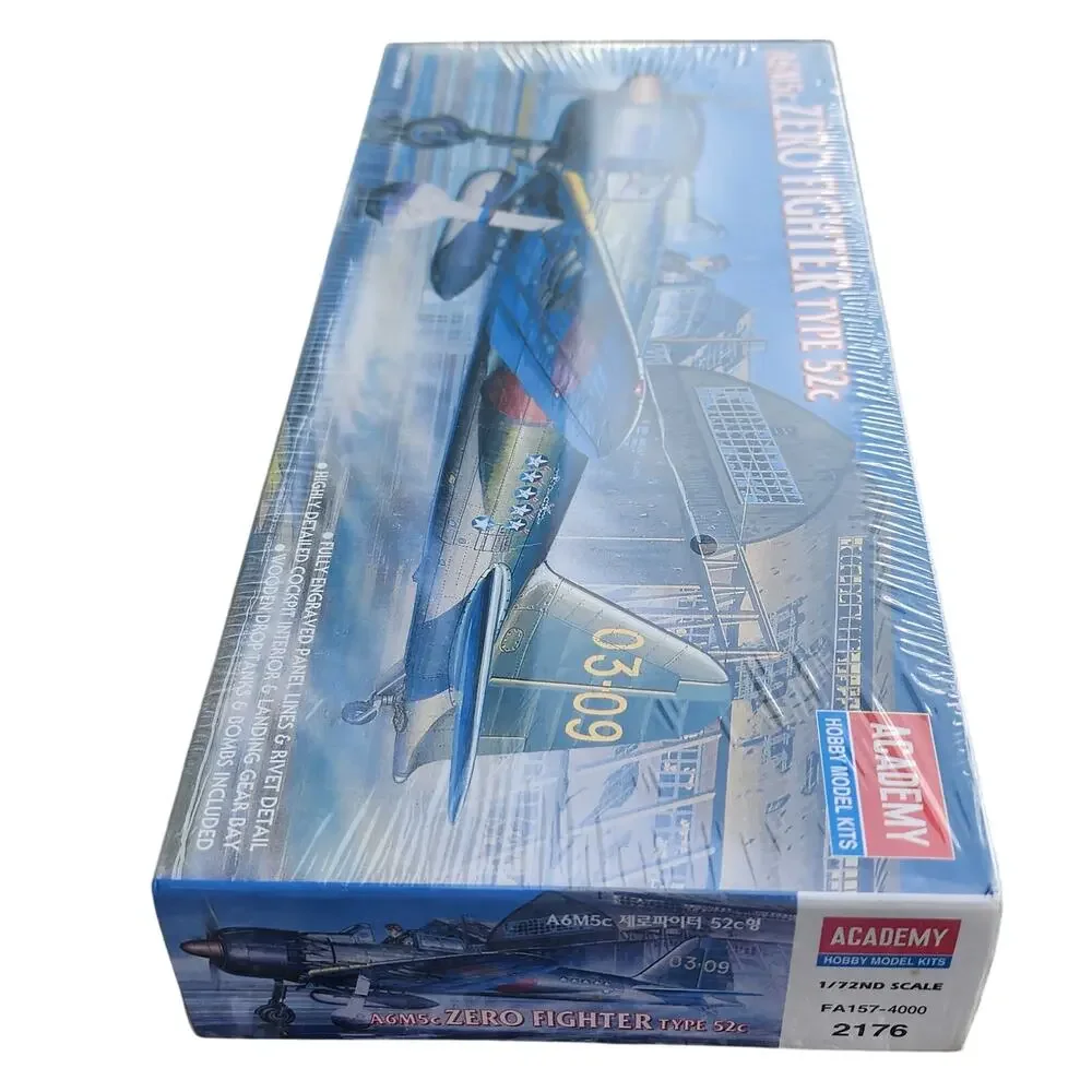 A6M5C Zero Fighter Type 52c Academy Hobby Model Kits 1:72 NEW Sealed